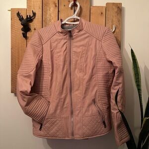 YMI Women's Blush Bomber Jacket